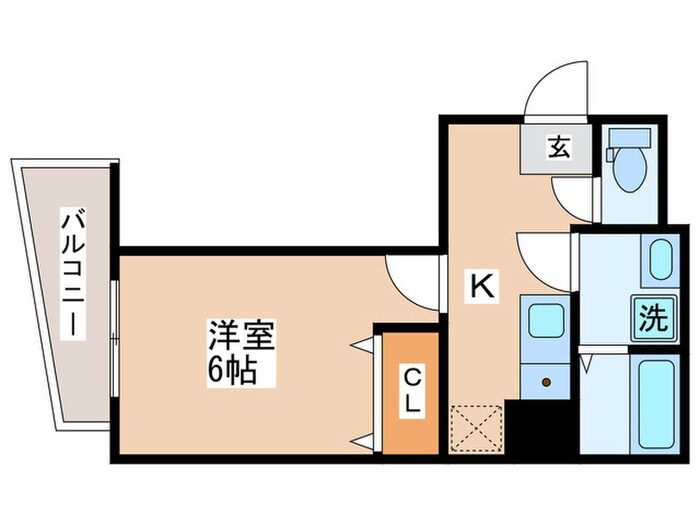 EIGHTY-EIGHT Hinoの物件間取画像