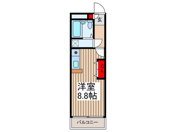 カ－サグラン東向島の物件間取画像