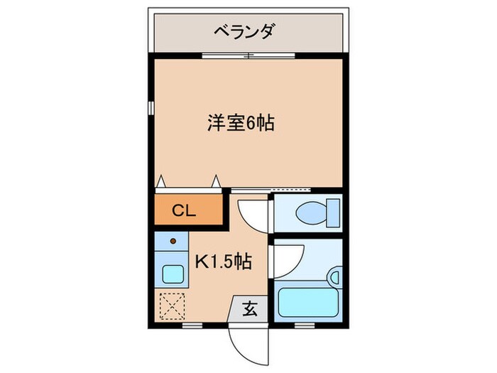 武蔵野ハイツの物件間取画像