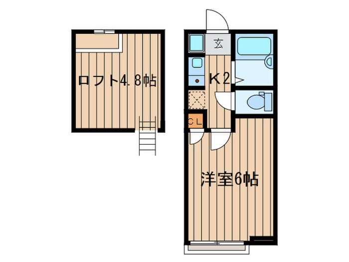 グランヴェ－ルみゆき公園の物件間取画像