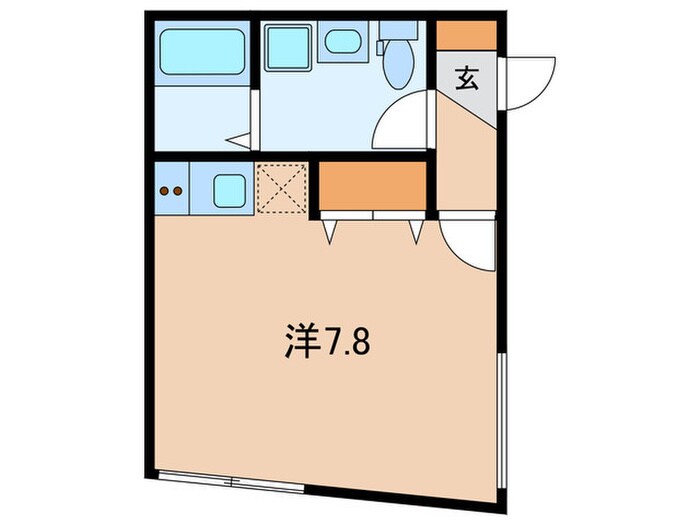 グランニール不動前の物件間取画像