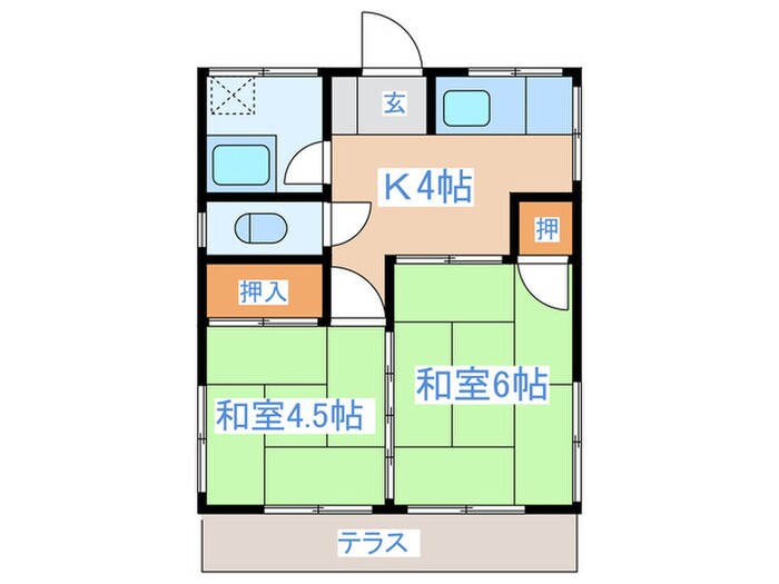 物件間取画像
