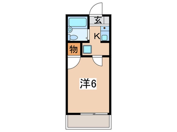 コーポＪＵＮの物件間取画像