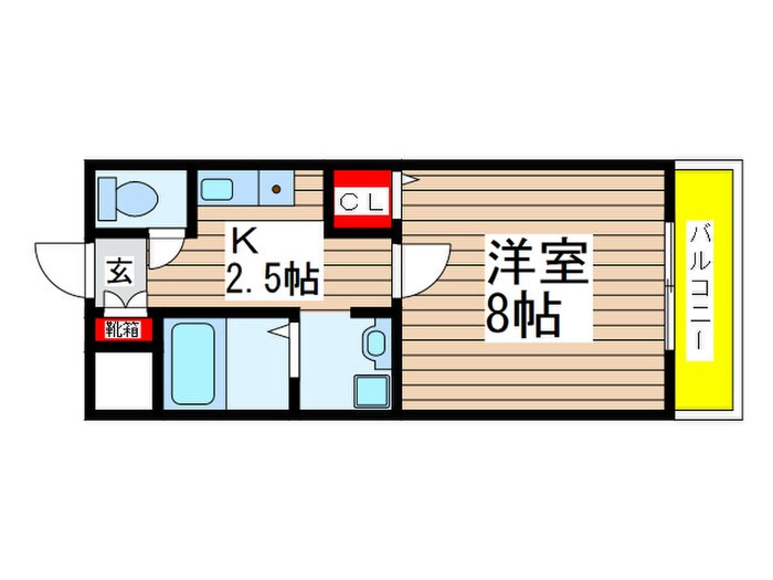 リバティの物件間取画像