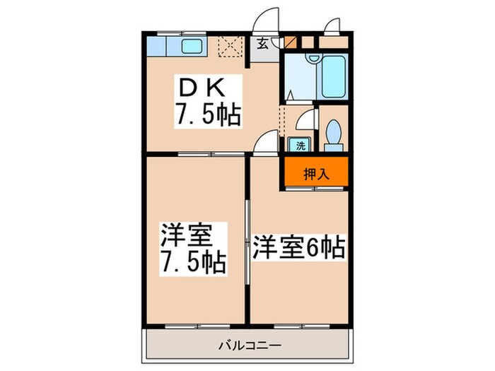 物件間取画像