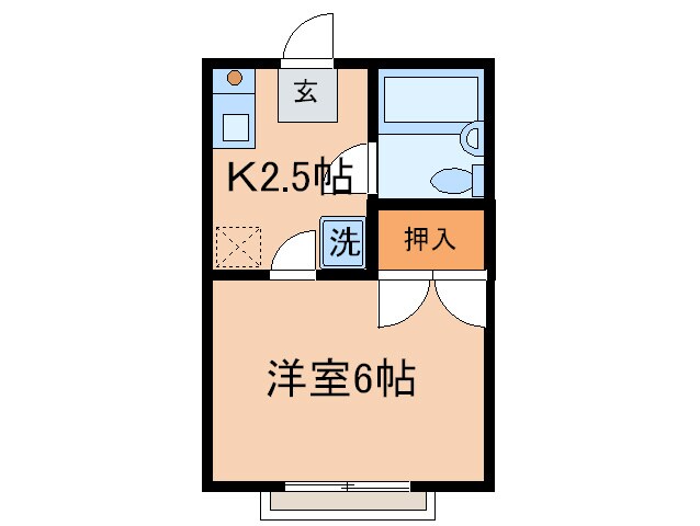 ウイングⅡの物件間取画像