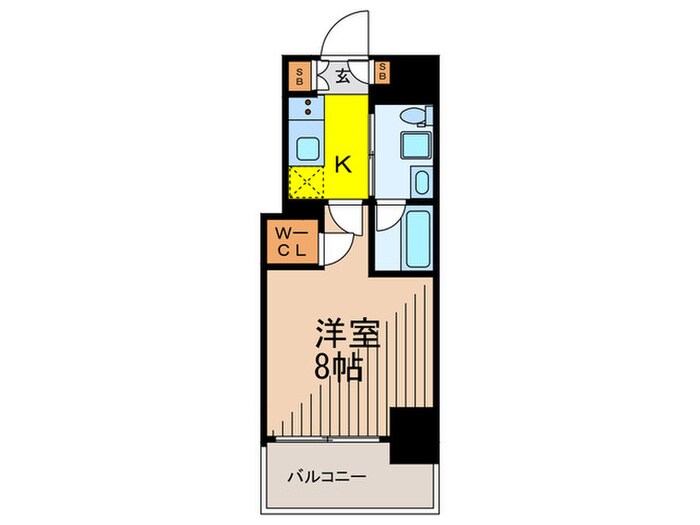 コンフォリア錦糸町DEUXの物件間取画像