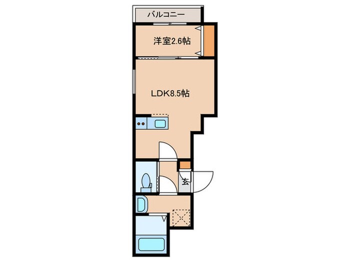 KEIAI RESIDENCE春日部の物件間取画像