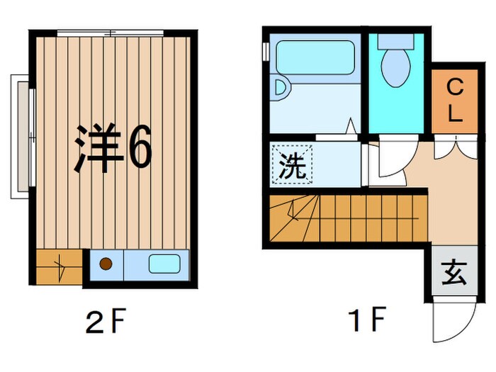 ソレイユ松井の物件間取画像