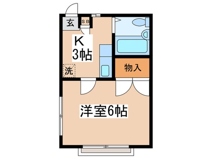 物件間取画像