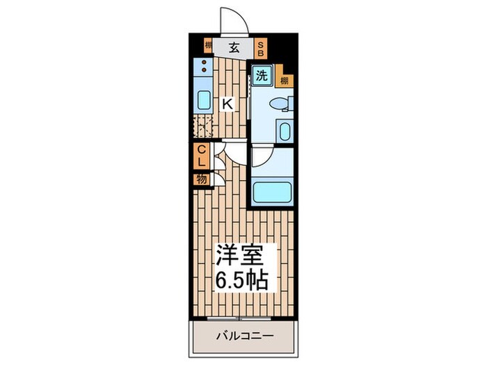 プラウドフラット大森Ⅲの物件間取画像