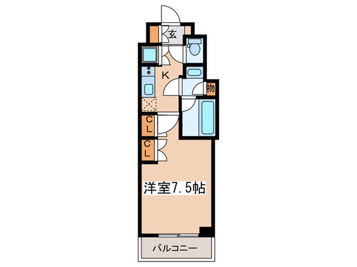 コンフォリア桜上水の物件間取画像