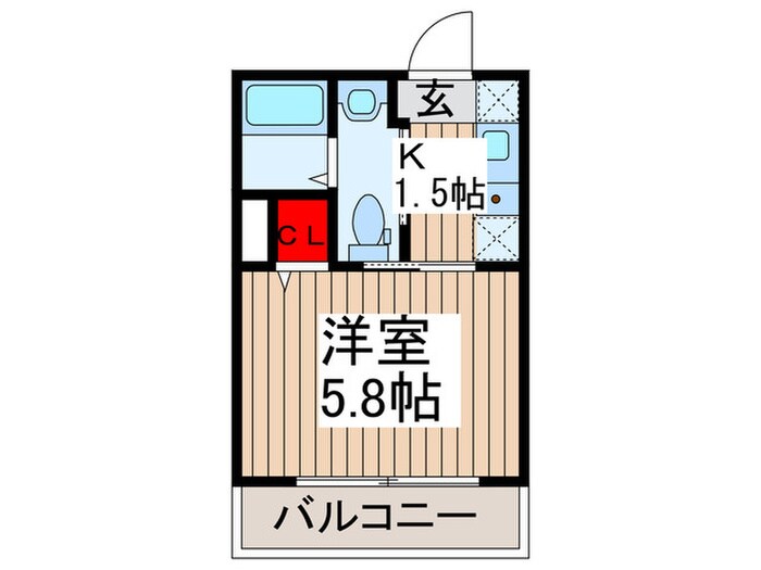 サニー日進町の物件間取画像