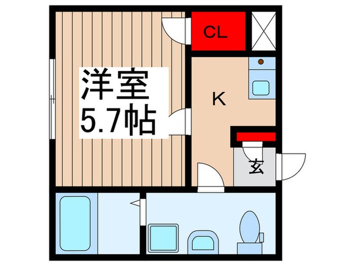 Ambition古千谷本町の物件間取画像