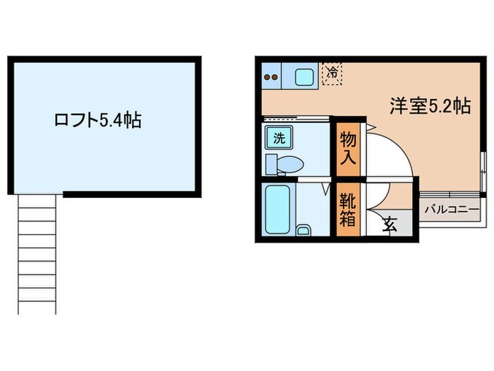 メゾン　フェリーチェの物件間取画像
