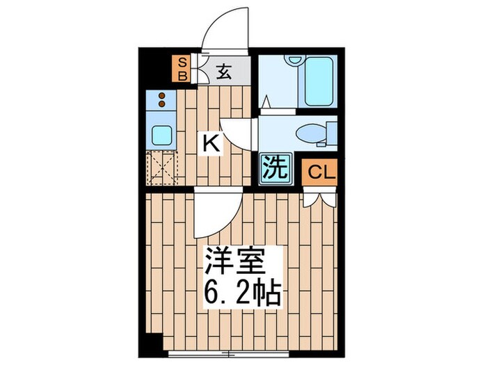 フィールコンフォート大森の物件間取画像