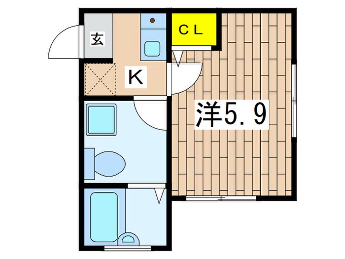 オーシャンドリーム桜山の物件間取画像