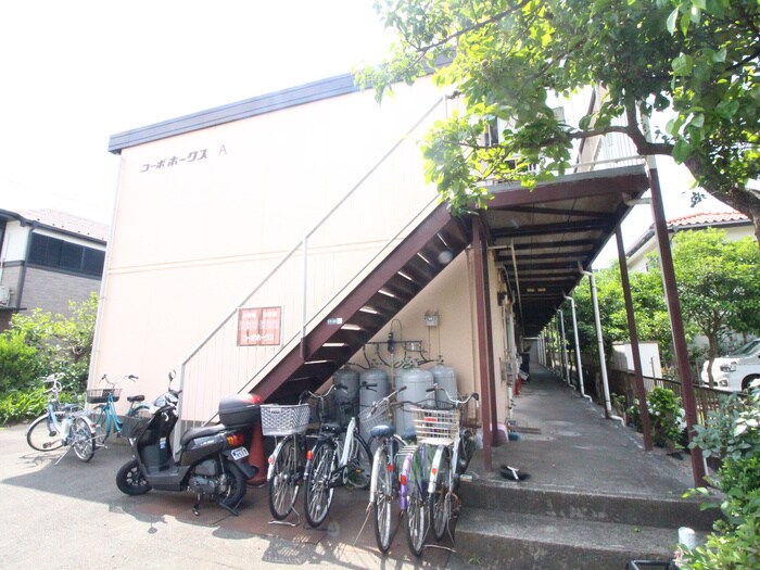 コ－ポホ－クスＡ棟の物件外観写真