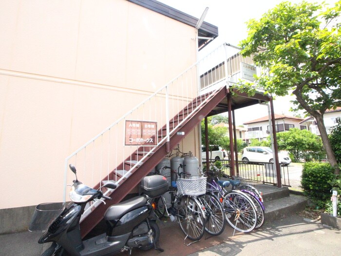 コ－ポホ－クスＡ棟の物件外観写真