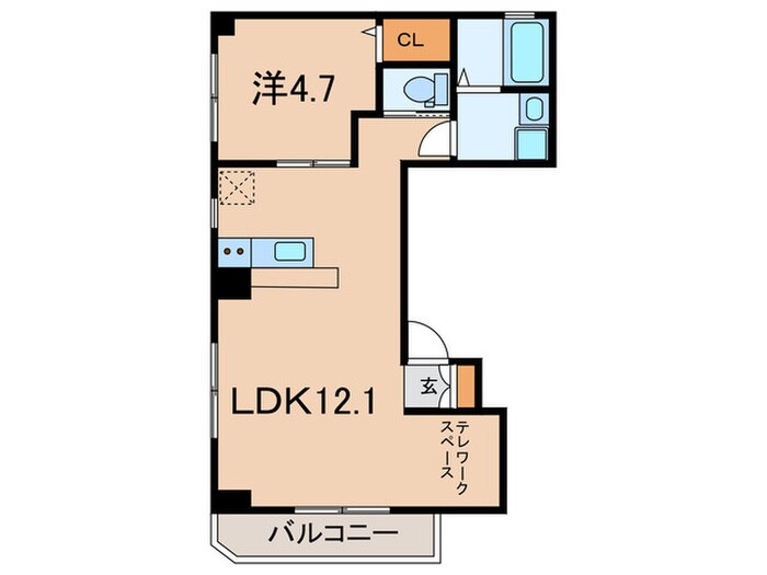 サンテラス令和-KNレジデンス-の物件間取画像