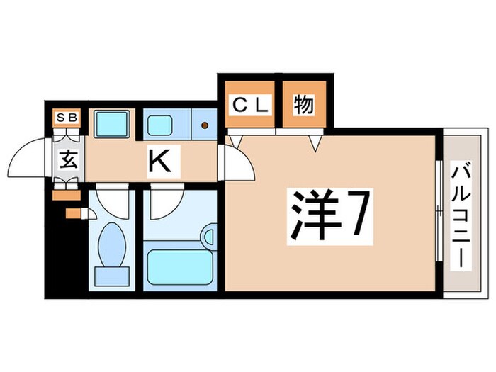 パルコ－ト幸の物件間取画像