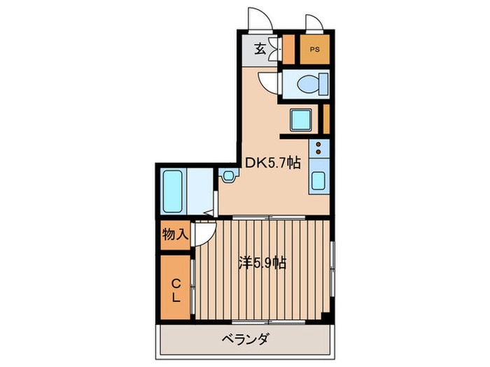 Ｌｅ　Ｃｌａｉｒの物件間取画像