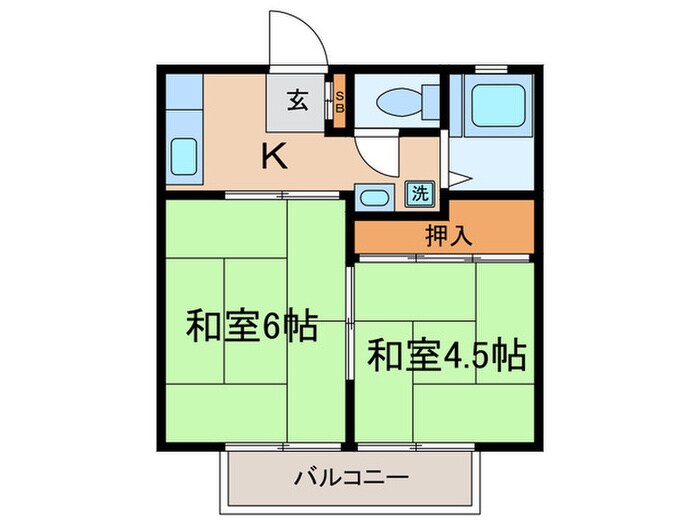 物件間取画像