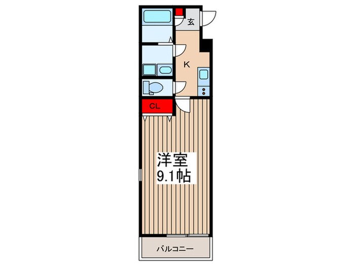 J-Maison東川口Aの物件間取画像