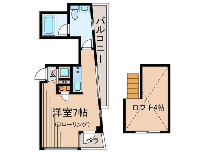 ミレニアムＯ２の物件間取画像