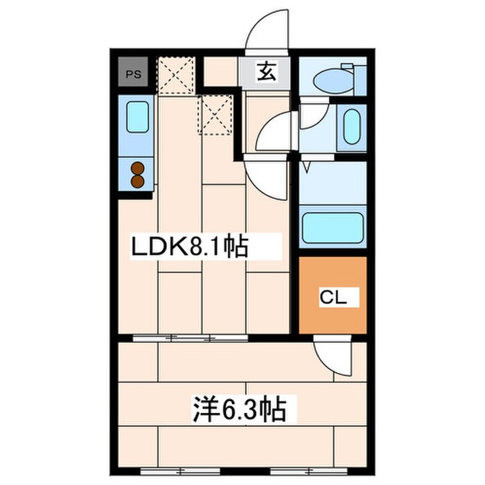 アートヒルズ横浜Ｂ棟の物件間取画像