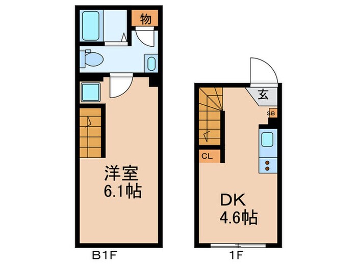 Ivy Square西早稲田の物件間取画像