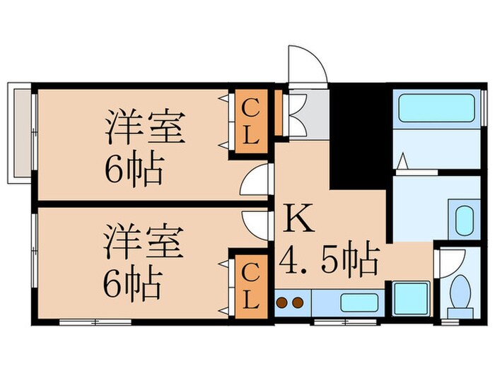 ロ－ゼンハイムの物件間取画像