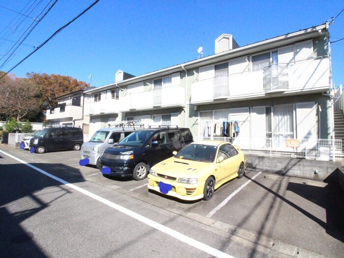 パ－クハイツの物件外観写真