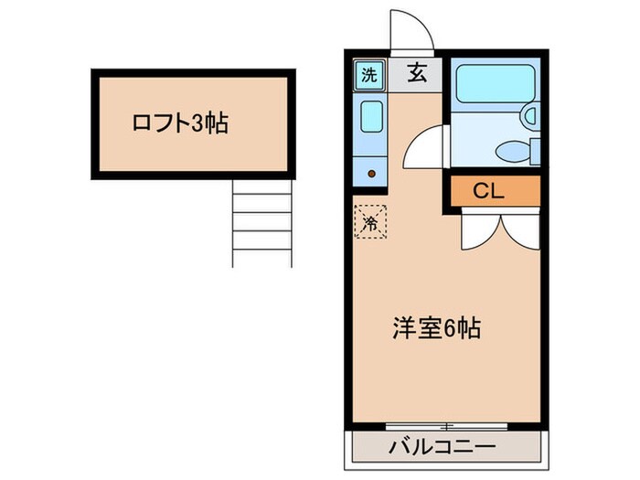 リトルブーケ久我山の物件間取画像