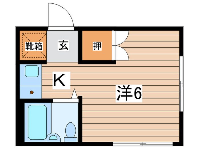 フェリ－ス綱島の物件間取画像