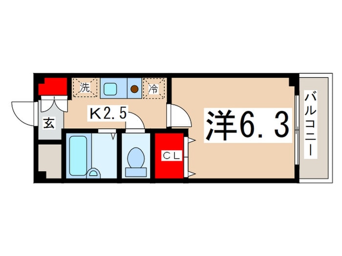 Ｐａｒｔｈｅｎｏｎ２の物件間取画像