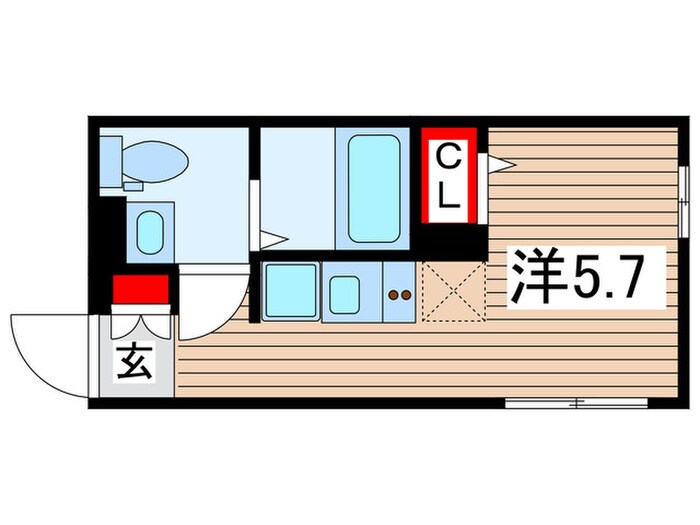 コンポジット清澄イーストの物件間取画像