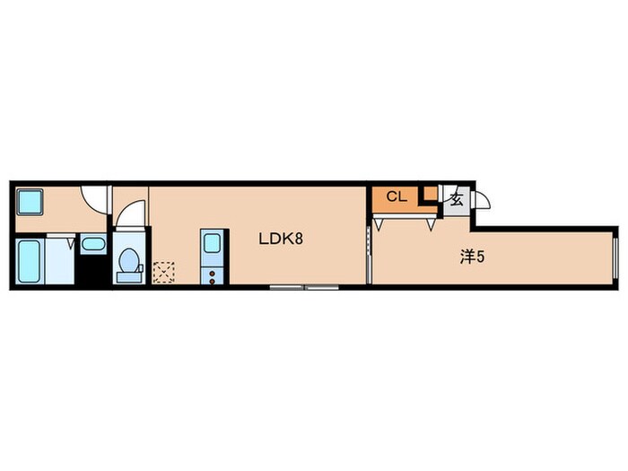 Kiiro武蔵小山の物件間取画像