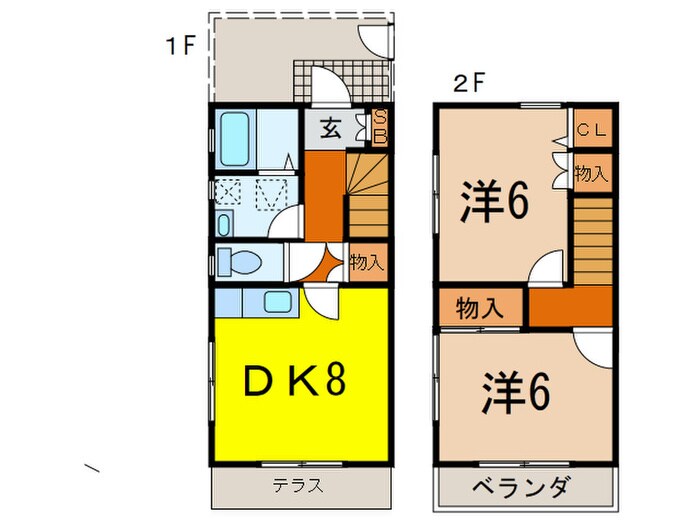 サンパルコートの物件間取画像