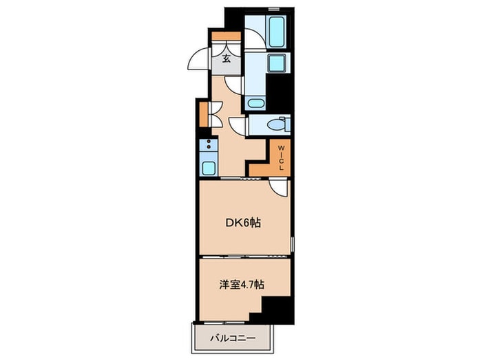 ラティエラ四谷の物件間取画像