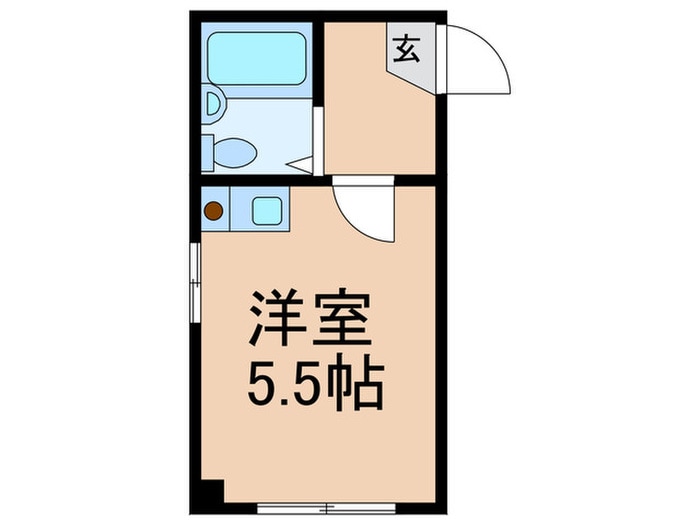 シャンテ板橋本町Ａの物件間取画像