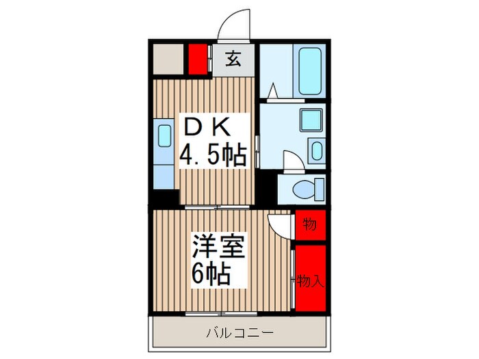 リエスさいたま中央の物件間取画像