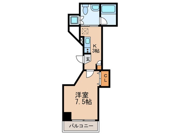 シティハイツ成増の物件間取画像