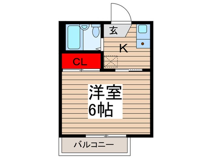 ﾒｿﾞﾝﾃｸﾉの物件間取画像