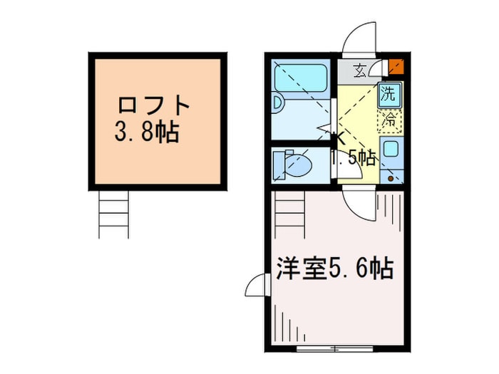 メイプルコート曳舟の物件間取画像