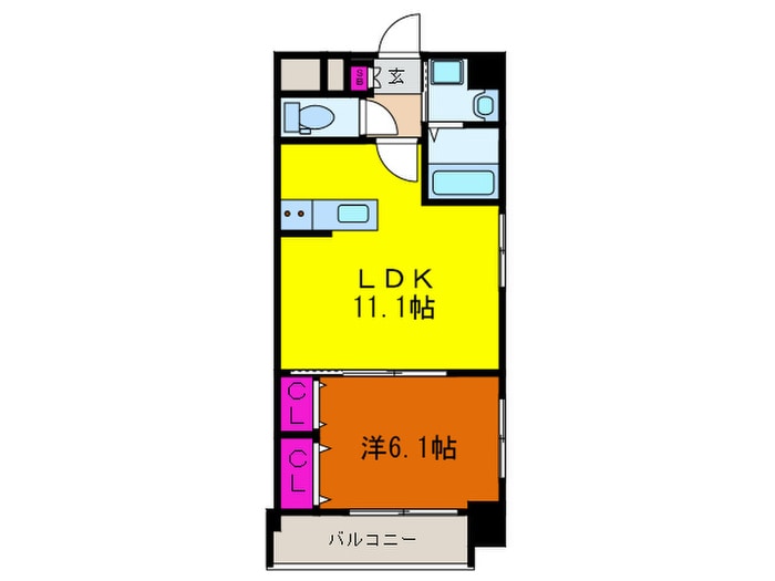 ＲＯＫＵＳＵＮＳ　ＮＥＲＩＭＡの物件間取画像