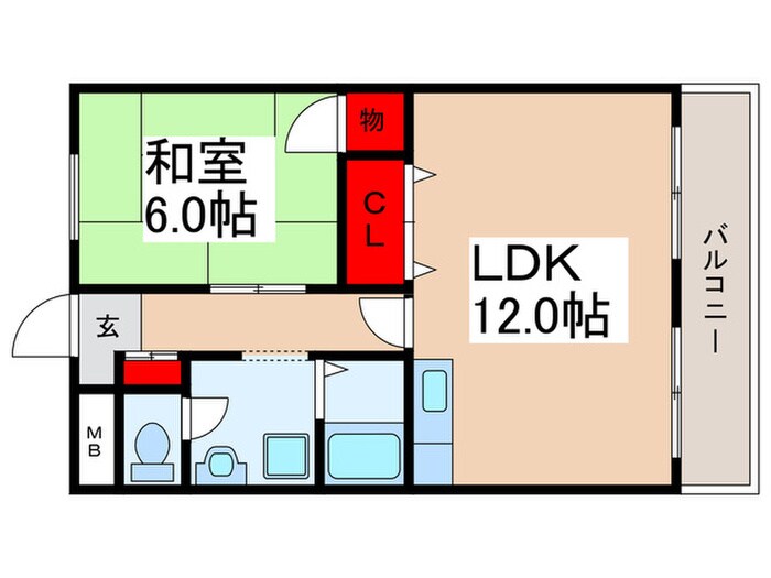 エクセレント　アベの物件間取画像