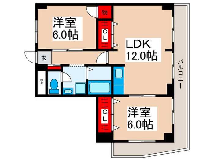 エクセレント　アベの物件間取画像