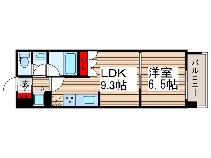 レジディア南千住の物件間取画像