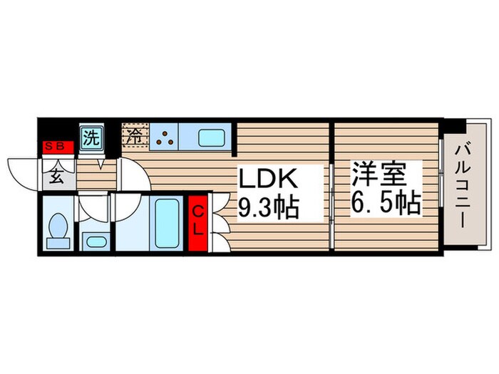レジディア南千住の物件間取画像